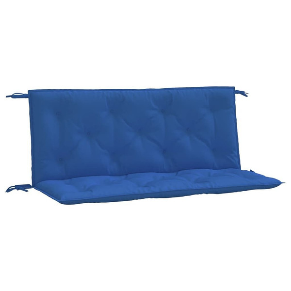 Garden Bench Cushion Blue 47.2"x(19.7"+19.7")x2.8" Oxford Fabric A949-315014