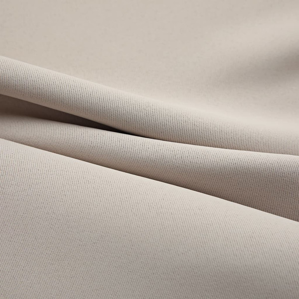 Blackout Curtains with Rings 2 pcs Beige 54"x95" Fabric A949-134857