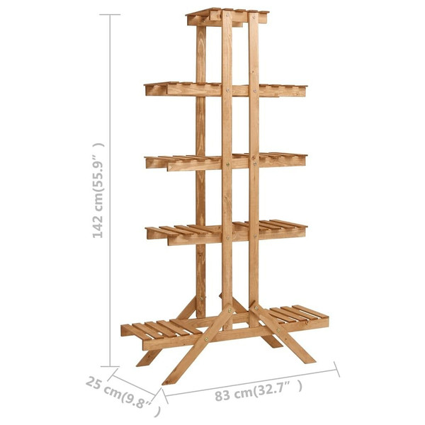 Plant Stand 32.7"x9.8"x55.9" Firwood A949-47235