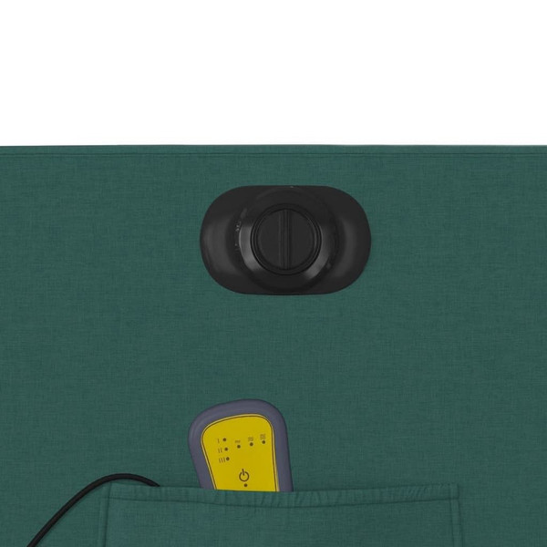  Electric Stand up Massage Recliner Chair Dark Green Fabric A949-3206953