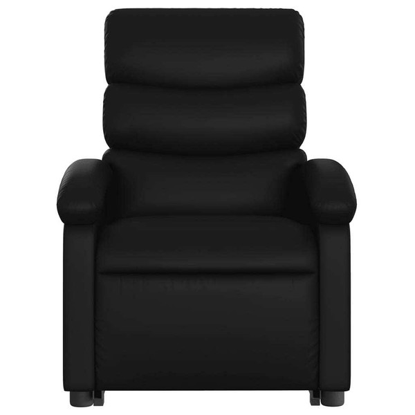 Stand up Recliner Chair Black Faux Leather A949-3205856