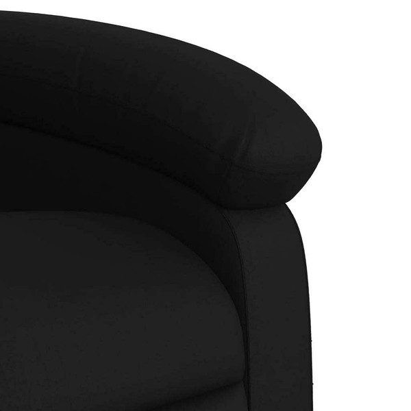 Stand up Recliner Chair Black Faux Leather A949-3205856