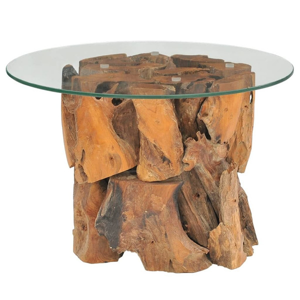 Coffee Table Solid Teak Driftwood 23.6 A949-243474