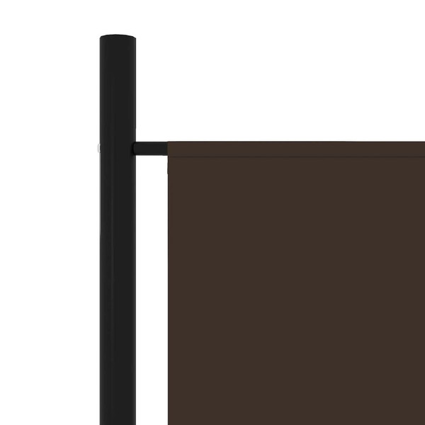4-Panel Room Divider Brown 78.7"x70.9 A949-320720