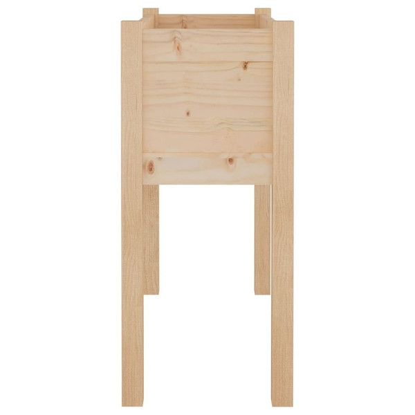 Garden Planter 27.6"x12.2"x27.6" Solid Wood Pine A949-810819