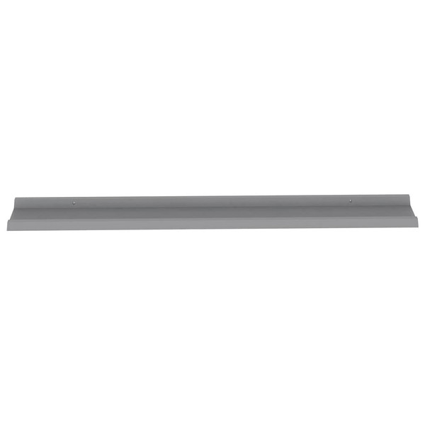 Wall Shelves 2 pcs Gray 45.3"x3.5"x1.2 A949-326673