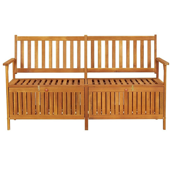 Storage Bench 58.3" Solid Wood Acacia A949-316743