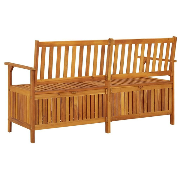Storage Bench 58.3" Solid Wood Acacia A949-316743