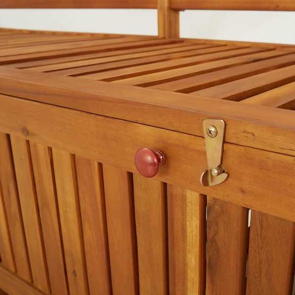 Storage Bench 58.3" Solid Wood Acacia A949-316743