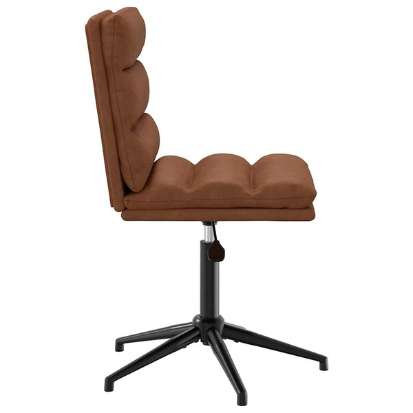  Dining Chair Brown Faux Leather A949-4101306