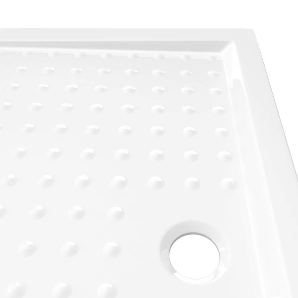 Shower Base Tray with Dots White 31.5"x39.4"x1.6" ABS A949-148897