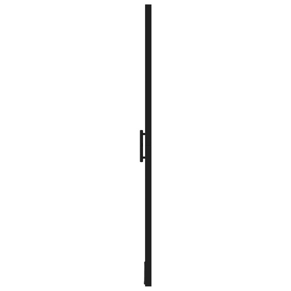 Shower Doors Tempered Glass 39.4"x70.1" Black A949-148892