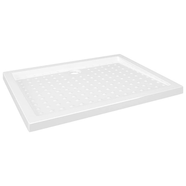 Shower Base Tray with Dots White 35.4"x27.6"x1.6" ABS A949-148896