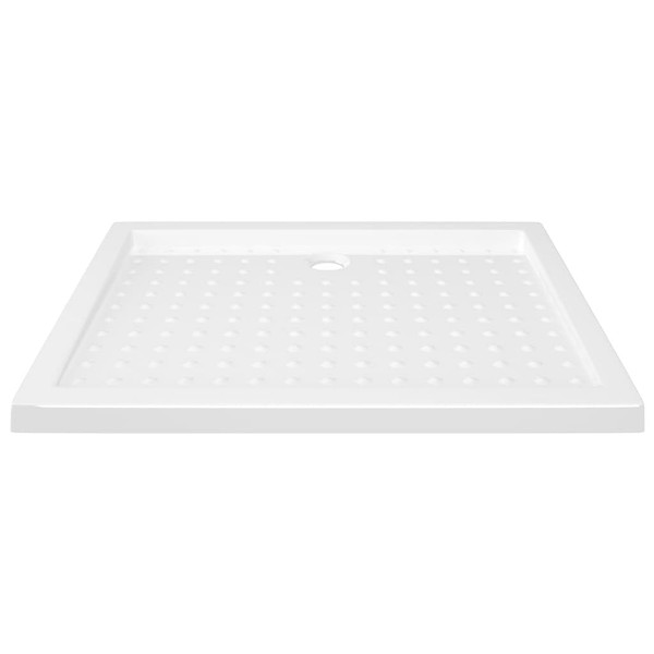 Shower Base Tray with Dots White 35.4"x27.6"x1.6" ABS A949-148896