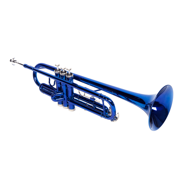 Brass B Flat Trumpet Gloves Set Blue T575-S0671269967