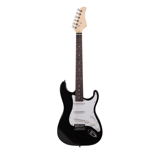 Rosewood Fingerboard Electric Guitar Black w/ White T575-S0671275824