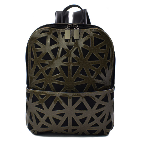 Geometric Diamond Backpack Ladies Hollow Geometric Backpack Q119-CJNS1168842