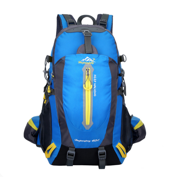 Color: Blue - Nylon Travel Backpack Q119-CJBHNSNS07816-Blue