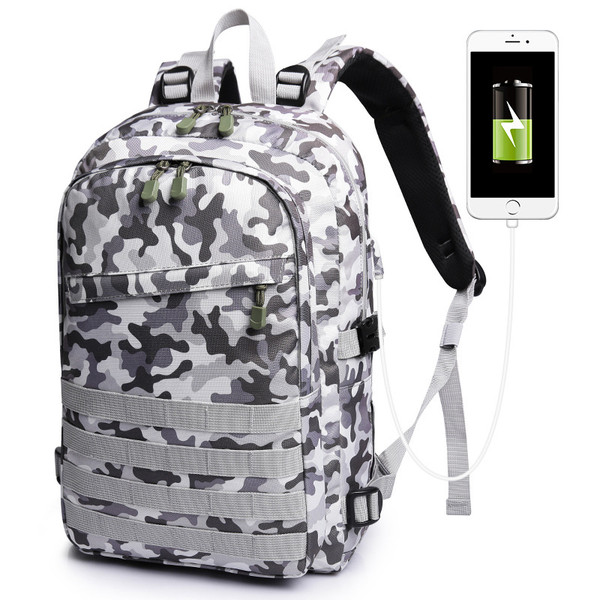 Camouflage backpack schoolbag Q119-CJBHNSNS12079