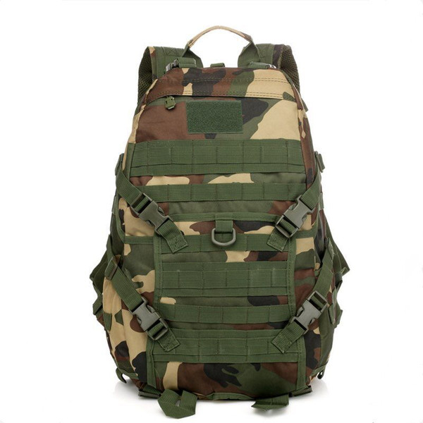 Color: Jungle camouflage - Special Forces Outdoor Sports Travel Backpack Camouflage Bag Q119-CJNS116179605EV
