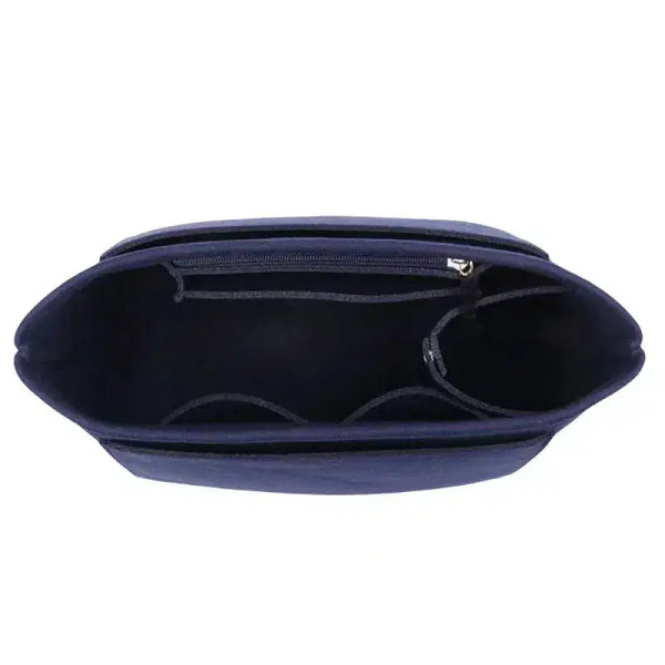 Color: Chocolate, Size: M - Felt Insert Bag Fits For Longchamp Handbag Liner Bag Felt Cloth Makeup  F640-12000040365224164
