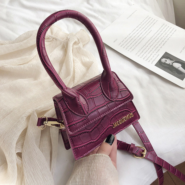 Fashion One-shoulder Portable Messenger Small Square Bag Q119-CJNS1219634