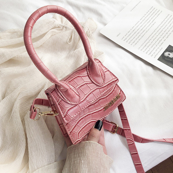 Fashion One-shoulder Portable Messenger Small Square Bag Q119-CJNS1219634