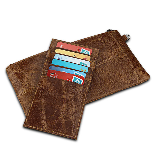 Hot explosion of Crazy Horse anti-theft brush RFID wallet hand bag color multifunction men hand Q119-CJBHNSNS00371