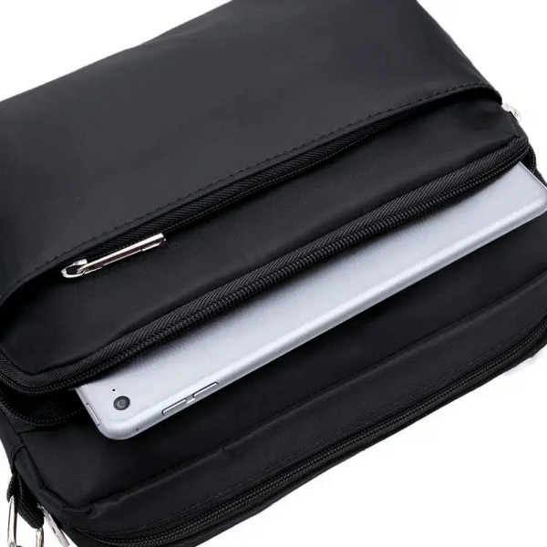 Color: light yellow - New Fashion Multi-layer Travel Leisure Simple Storage Bag Black Gold Letter S F640-12000038175142871