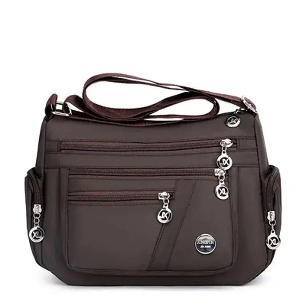 Color: Ivory, Size: S - New Casual Large Capacity Shoulder Bags For Women Waterproof Oxford Multi-Z F640-12000036735447183