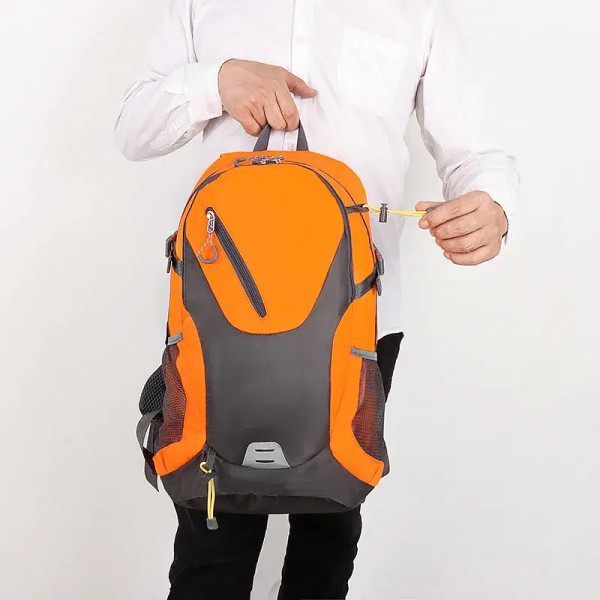 Color: Ivory - 2024 New Outdoor Backpack Hiking Sports Mountaineering Bag Riding Backpack 40L Water F640-12000042663623792