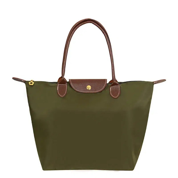 Color: Army Green, Size: S - Women Handbag Tote Bag Nylon Dumpling Bags Ladies Large Capacity Shoul F640-12000039449038008