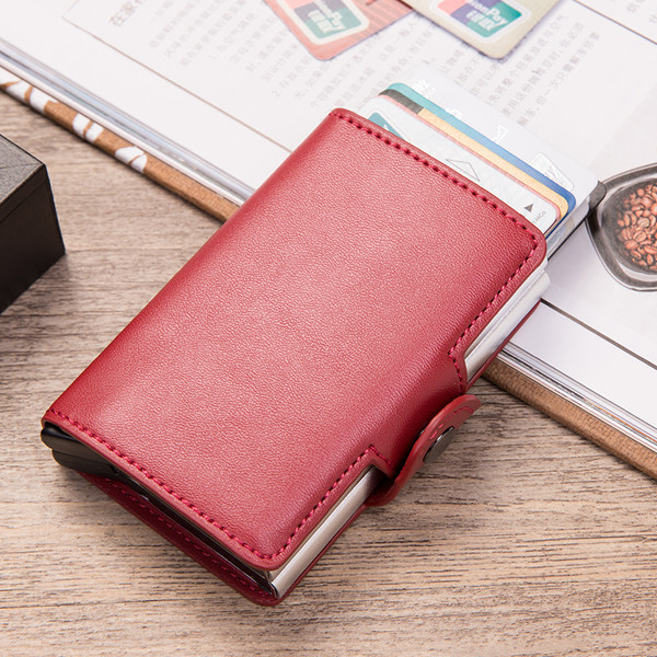 Color: Plain Red - Credit card box Q119-CJBHNSNS09228-Plain Red
