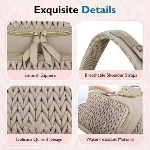 Cross-Border Diaper Bag Multifunctional Mother And Baby Out of Fashion Mom Bag Large Capacity Backp F640-3256808125516348