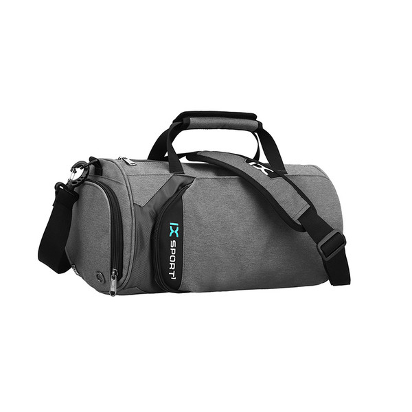 Color: Dark grey tuba - Cylindrical Sports Bag Portable Yoga Training Bag Q119-CJNS117157307GT