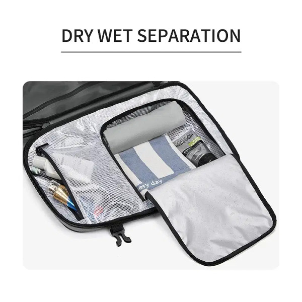 Color: black - Men Travel Backpack vacuum compression 17 inch Laptop Backpack Business Large Capaci F640-12000039459676531