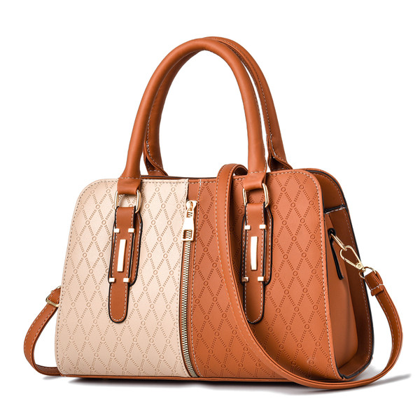 Fashion Color Matching Ladies Handbag Shoulder Messenger Bag Q119-CJNS1192657