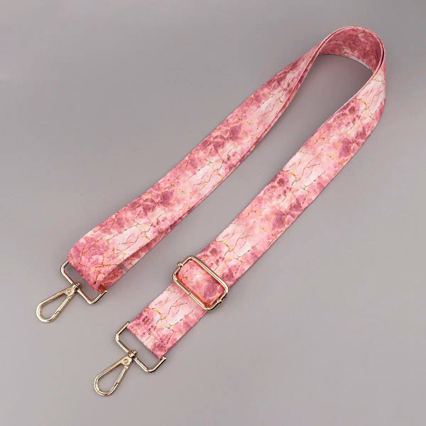 Color: Chocolate - Marbling Adjustable Strap Crossbody Shoulder Wide Bag Strap Bag DIY Women Should F640-12000041803379863