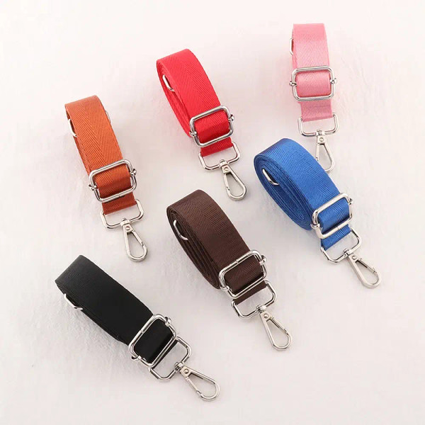 Color: Chocolate - Shoulder Bag Strap Fashion Wide Replacement Strap For Bags Nylon Woman Messenger F640-12000030496299558