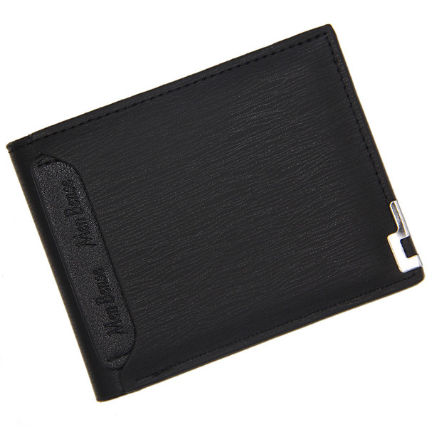 Men's Wallet Short Style Multifunctional Fashion Casual Iron Edge Q119-CJNS1148896