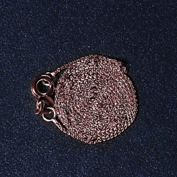 Size: 18'' - 14k Rose Gold Diamond Cut Round Wheat Chain (0.60 mm) P150-45012-18