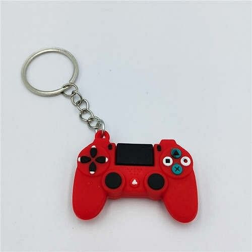 Vintage Fashion Cool Game Handle/ Joystick Modeling Key Chain - Red A392-fakc0016