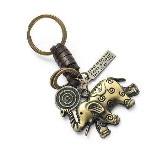 Propitious Elephant Vintage Fashion Key Chain/ Key Accessories A392-fakc0233