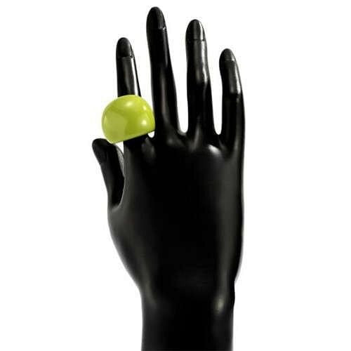 Candy Color Simple Design Fashion Style Women Costume Resin Ring - Green A392-fari0967