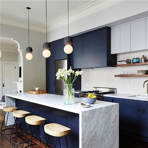 1 Head Nordic Modern Style Home Light Wholesale Restaurant Light Stone Glass Pendant Lamp A392-flig0099