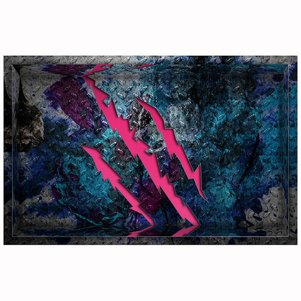 PAG 3D Bathroom Anti Slip Break Pattern Floor Sticker Waterproof Washable Shower Room Decor C122-1013462