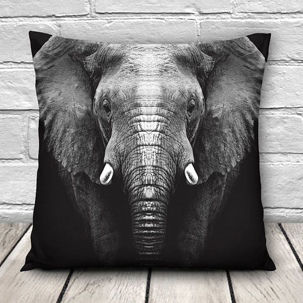 3D Animal Patterns Throw Pillow Case Sofa Office Car Cushion Cover Home Decor C122-1022486