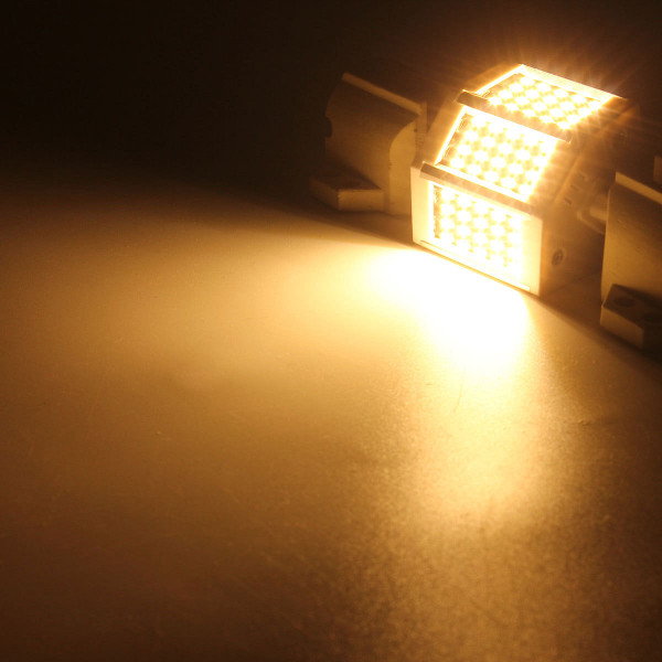Dimmable R7S 78mm 8W 60 SMD 4014 LED Black Plate Warm White White Lamp Light Bulb AC220V/AC110V C122-1051521