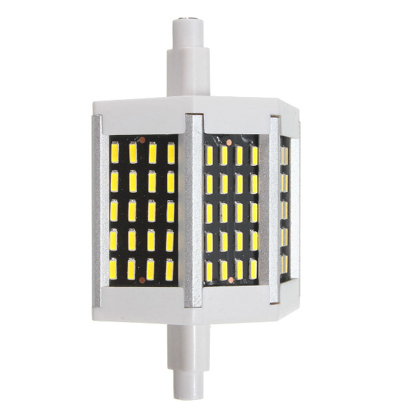 Dimmable R7S 78mm 8W 60 SMD 4014 LED Black Plate Warm White White Lamp Light Bulb AC220V/AC110V C122-1051521