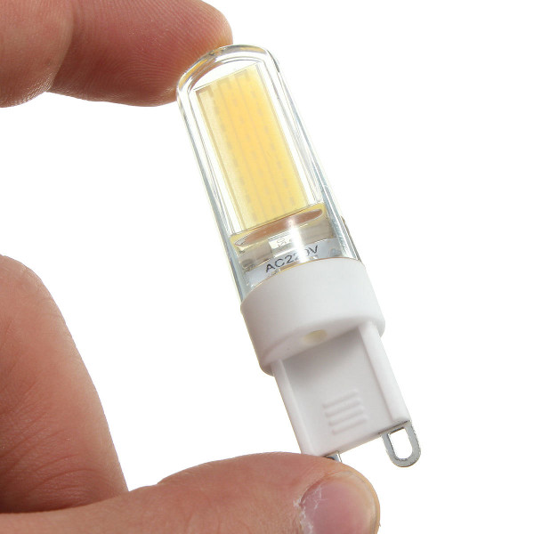 G9 LED 3W Pure White Warm White COB LED PC Material Light Lamp Bulb AC220V C122-1062195